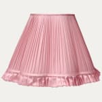 Douppion Clover Silk Scallop Lampshade