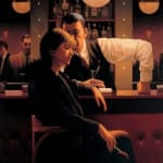 Jack Vettriano Cocktails and Broken Hearts