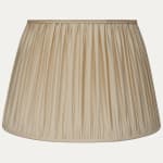 Champagne Taffetas Silk Pembroke Lampshade