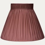 Douppion Incense Silk Collar Top Lampshade