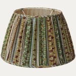 Claremont Kilim Stripe Handsewn Gathered Lampshade