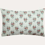 Antoinette Poisson Boutonniere Cushion with Fabric Both Sides