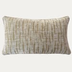Prelle Ophélie Sable Decorative Cushion handmade by Floren