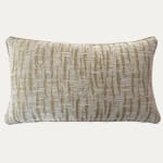 Prelle Ophélie Sable Decorative Cushion handmade by Floren