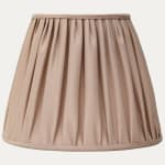 Faille Lugano Plaster Silk Hand Sewn Lampshade for Reading Lights