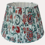 Charles Burger Percale Persan Bleu Lampshade