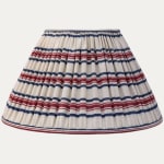 Handsewn Antique Anatolian Linen Empire Lampshade