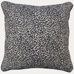 Pierre Frey Le Manach Mini Leopard Indigo with Piping