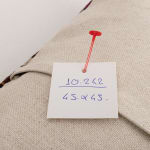 45x45cm 18x18in Jajim Striped Cushion