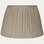 Oyster Faille Hamilton Silk Pembroke Lampshade