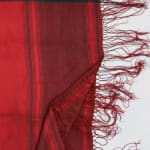 Antique Turkmen Silk Scarf