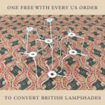 Free American Spider Adapter for US Finial/Harp Table Lamps with every US order