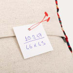 46x46cm 18x18in Jajim Striped Cushion