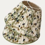 Delacova Sielalla Campanula Blue and Sand Empire Gathered Lampshade