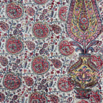 Vintage Indian Kalamkari Style Hand Block Printed Textile