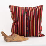 46x46cm 18x18in Jajim Striped Cushion