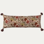 Decors Barbares Ecailles Rimski Oblong Cushion with Tassels