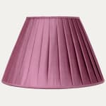 Satin La Tour 6219 Silk Box Pleated Lampshade