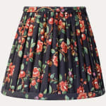 Decors Barbares Sarafane Ink Handsewn Gathered Candle Clip Lampshade