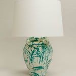 Rutherford Table Lamp Green