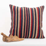 55x55cm 22x22in Jajim Striped Cushion