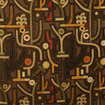 Velours Klee Brown