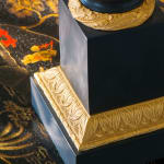 Matignon Column Table Lamp Gilt & Bronze