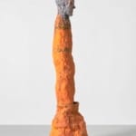 DANIEL SILVER, Heart, Orange, 2020