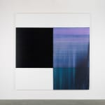CALLUM INNES, Exposed Painting Bluish Violet Red Oxide, 2019