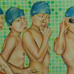 Su En Wong, Oriental blush, green light, 2005