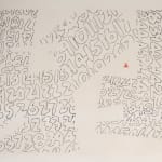 Fung Ming Chip, NumberS: Form Vacant Script II, 数字系列：定型空心字（二）, 2022