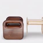 CAROL EGAN, ‘Montre A Gousset’ Mirror (Walnut)