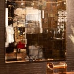 CAROL EGAN, ‘Montre A Gousset’ Mirror (Walnut)