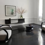 CAROL EGAN, ‘Montre A Gousset’ Mirror (Walnut)