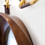 CAROL EGAN, ‘Montre A Gousset’ Mirror (Walnut)