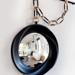 CAROL EGAN, ‘Montre A Gousset’ Mirror (Walnut)