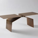 CAROL EGAN, ‘Montre A Gousset’ Mirror (Walnut)