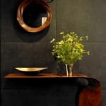 CAROL EGAN, ‘Montre A Gousset’ Mirror (Walnut)