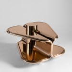 CAROL EGAN, ‘Montre A Gousset’ Mirror (Walnut)