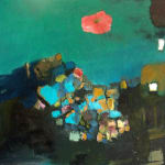 Jennifer Hornyak, Yellow with Grey Pink, 2025