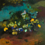 Jennifer Hornyak, Yellow with Grey Pink, 2025