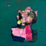 Jennifer Hornyak, Yellow with Grey Pink, 2025