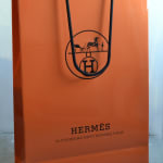 Jonathan Seliger, Black Reins (large Hermes), 2016