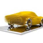 Antoine Dufilho, Wall mounted – Ferrari 250 GTO – Yellow