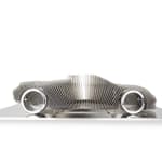 Antoine Dufilho, Wall mounted – Ferrari 250 GTO – Yellow