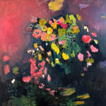 Jennifer Hornyak, Yellow with Grey Pink, 2025