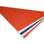 Serge Lemoyne, Sept positions sur fond rouge, 1989