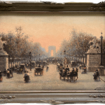Joaquim Miro Argenter, Paris, les Champs-Elysées, circa 1900