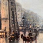 Joaquim Miro Argenter, Paris, les Champs-Elysées, circa 1900