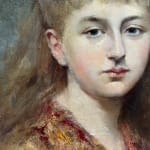 Henri Regnault, Portrait de jeune fille